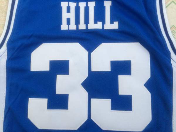 Duke Blue Devils Blue #33 HILL NCAA Basketball Jersey