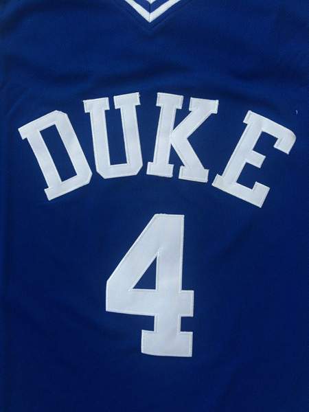 Duke Blue Devils Blue #4 REDICK NCAA Basketball Jersey