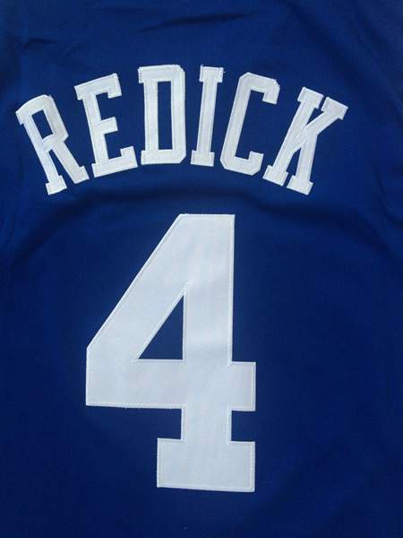 Duke Blue Devils Blue #4 REDICK NCAA Basketball Jersey