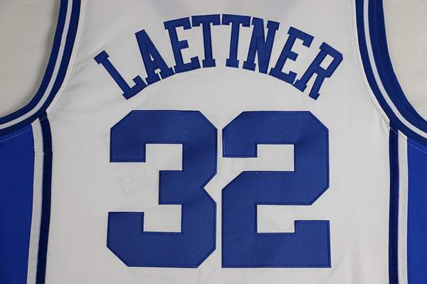 Duke Blue Devils White #32 LAETTNER NCAA Basketball Jersey