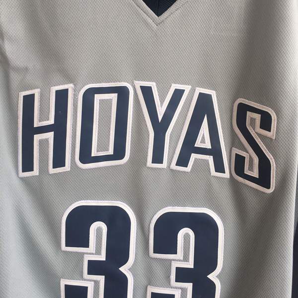 Georgetown Hoyas Grey #33 EWING NCAA Basketball Jersey