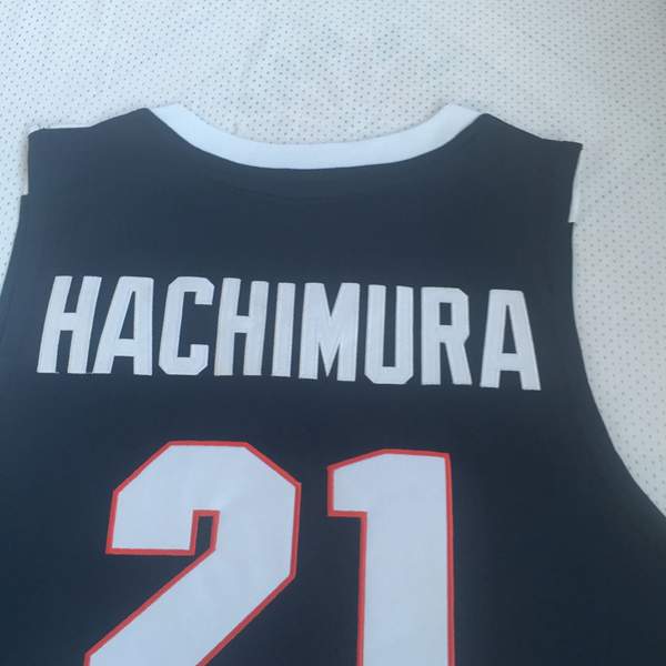 Gonzaga Bulldogs Dark Blue #21 HACHIMURA NCAA Basketball Jersey