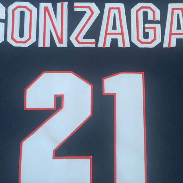 Gonzaga Bulldogs Dark Blue #21 HACHIMURA NCAA Basketball Jersey