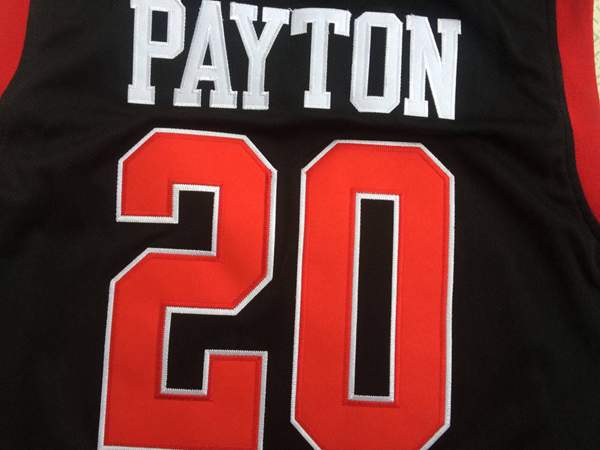 Skyline Black #20 PAYTON Basketball Jersey