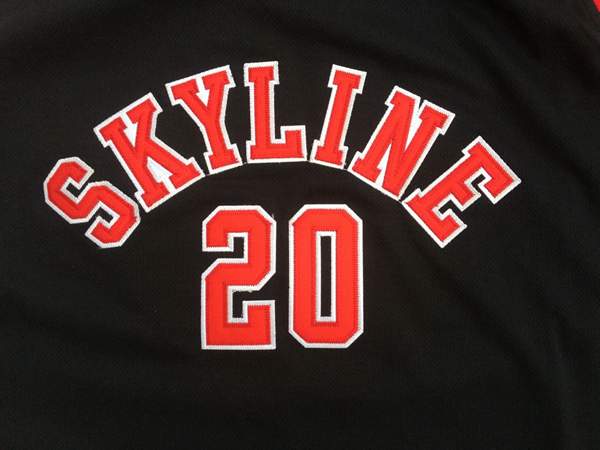 Skyline Black #20 PAYTON Basketball Jersey