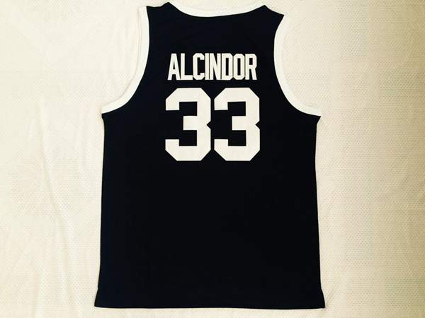 Power Black #33 ALCINDOR Basketball Jersey