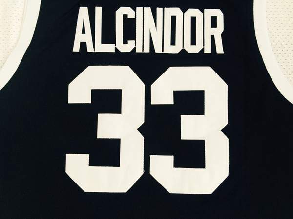 Power Black #33 ALCINDOR Basketball Jersey