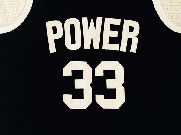 Power Black #33 ALCINDOR Basketball Jersey