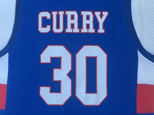 Knights Blue #30 CURRY Basketball Jersey