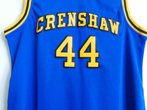 Crenshaw Blue #44 BRYANT Basketball Jersey