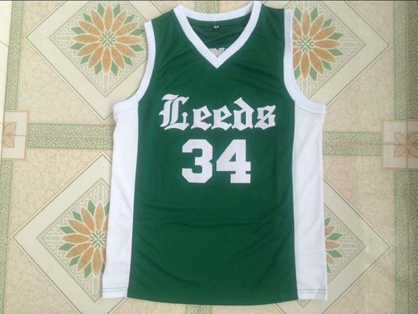 Leeds Green #34 BARKLEY Basketball Jersey