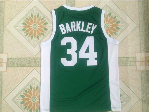 Leeds Green #34 BARKLEY Basketball Jersey