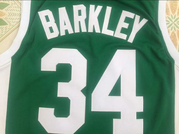 Leeds Green #34 BARKLEY Basketball Jersey