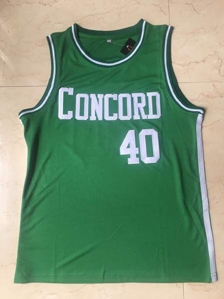 Concord Green #40 KEMP Basketball Jersey