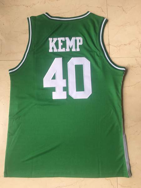 Concord Green #40 KEMP Basketball Jersey