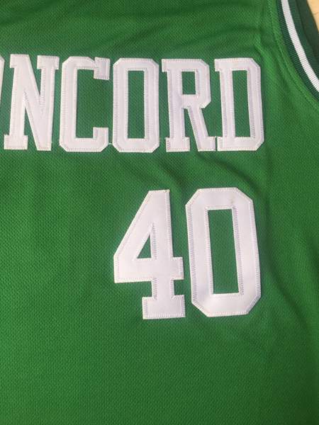 Concord Green #40 KEMP Basketball Jersey