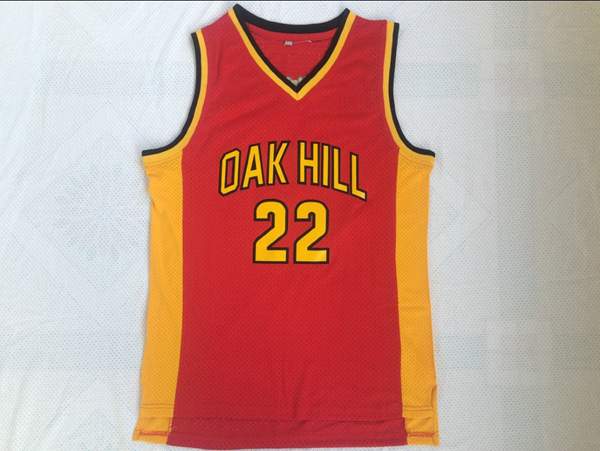 Oak Hill Red #22 ANTHONY Basketball Jersey