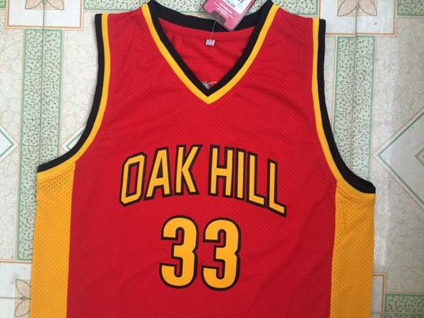 Oak Hill Red #33 DURANT Basketball Jersey