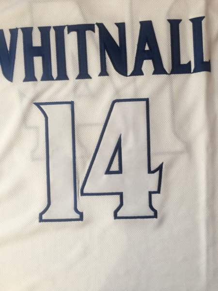 Whitnall White #14 HERRO Basketball Jersey