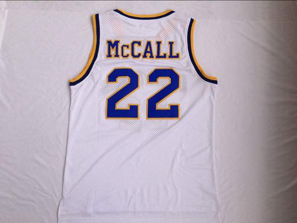 Crenshaw White #22 MCCALL Basketball Jersey