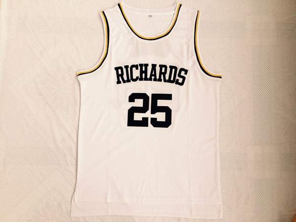 Richards White #25 WADE Basketball Jersey