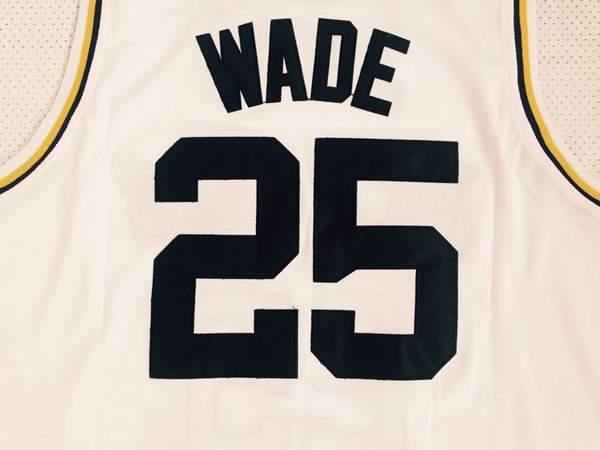 Richards White #25 WADE Basketball Jersey