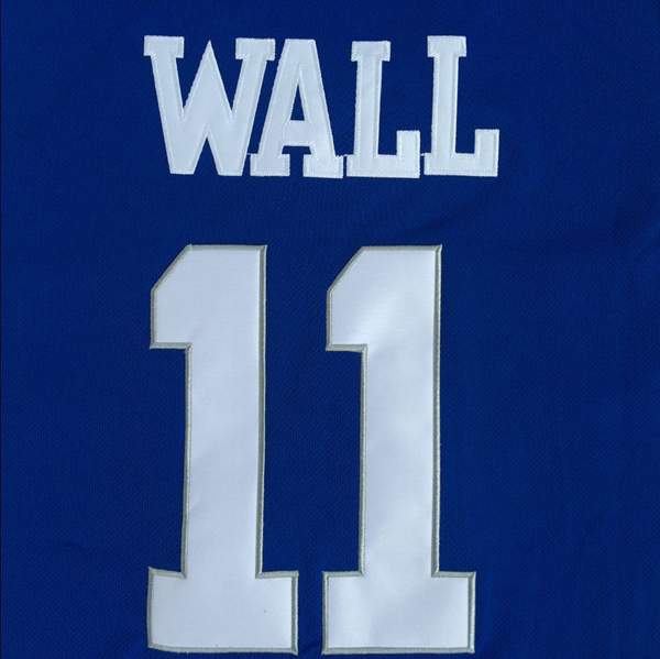 Kentucky Wildcats Blue #11 WALL NCAA Basketball Jersey