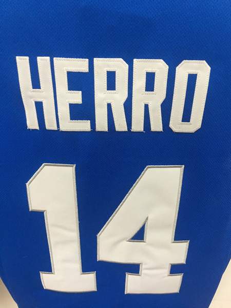 Kentucky Wildcats Blue #14 HERRO NCAA Basketball Jersey