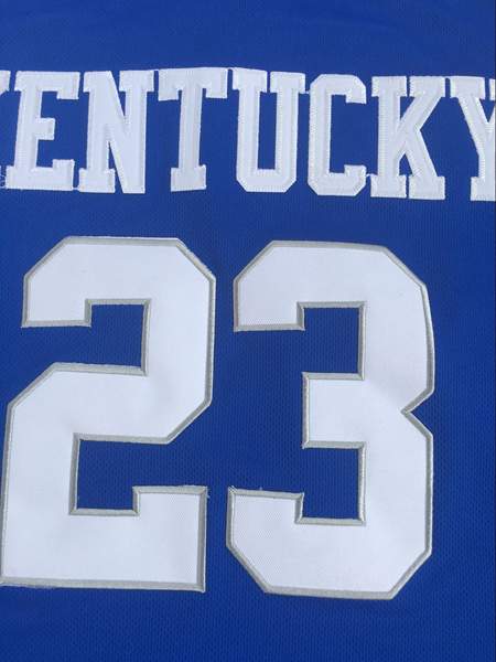Kentucky Wildcats Blue #23 DAVIS NCAA Basketball Jersey