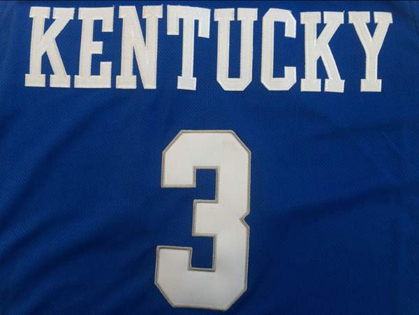 Kentucky Wildcats Blue #3 ADEBAYO NCAA Basketball Jersey