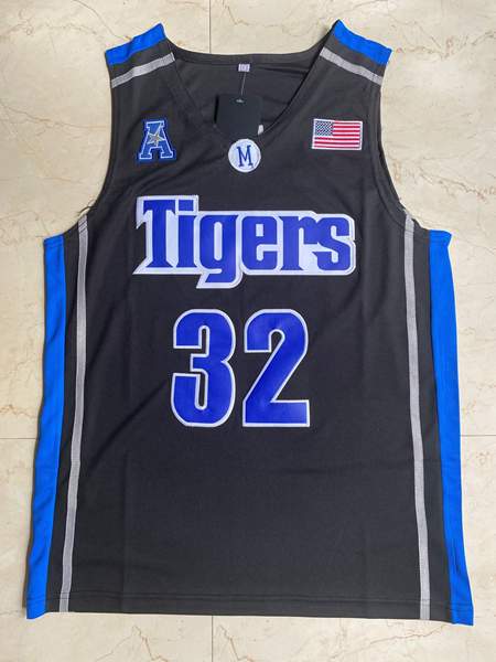 Memphis Tigers Black #32 WISEMAN NCAA Basketball Jersey