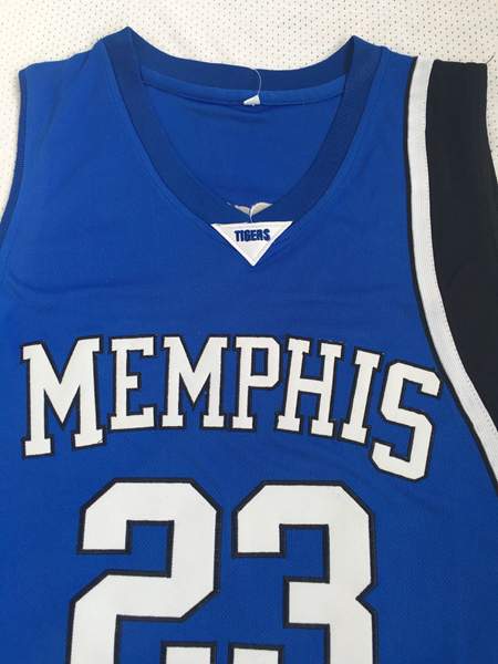 Memphis Tigers Blue #23 ROSE NCAA Basketball Jersey