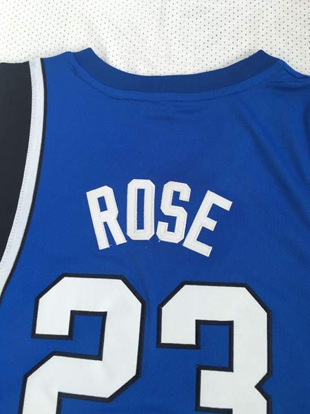 Memphis Tigers Blue #23 ROSE NCAA Basketball Jersey