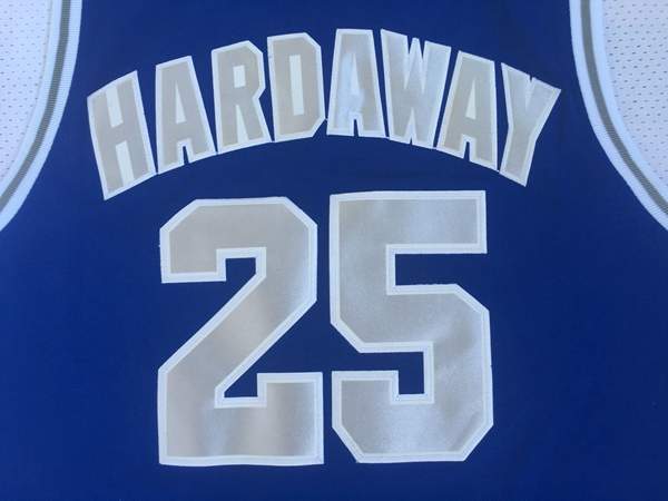 Memphis Tigers Blue #25 HARDAWAY NCAA Basketball Jersey