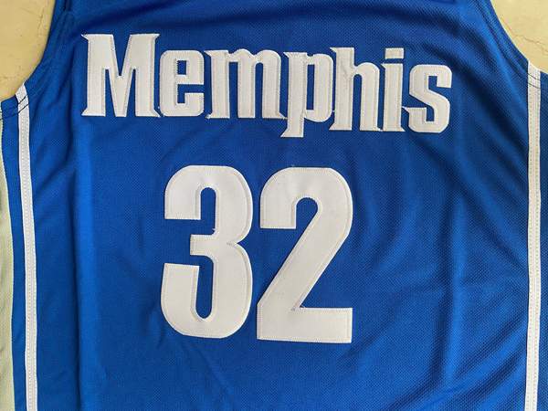 Memphis Tigers Blue #32 WISEMAN NCAA Basketball Jersey