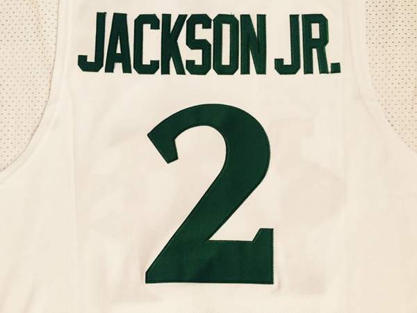 Michigan Wolverines White #2 JACKSON JR. NCAA Basketball Jersey