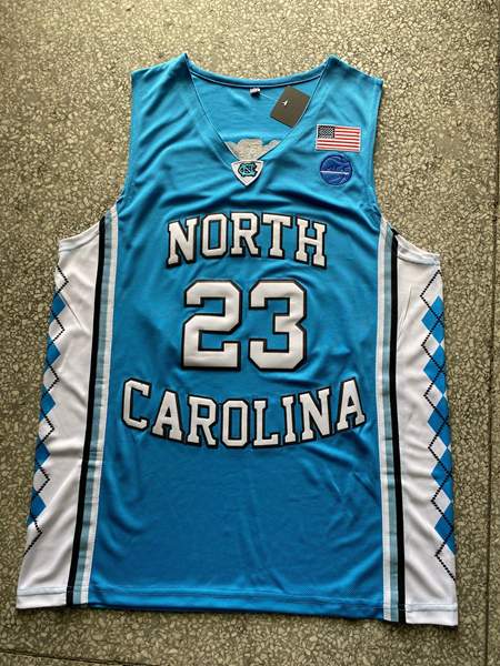 North Carolina Tar Heels Light Blue #23 JORDAN NCAA Basketball Jersey