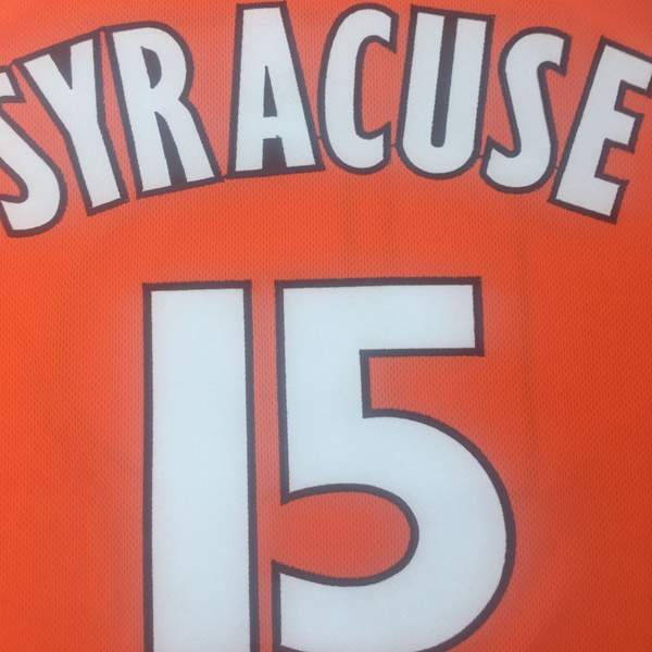 Syracuse Orange Orange #15 ANTHONY NCAA Basketball Jersey