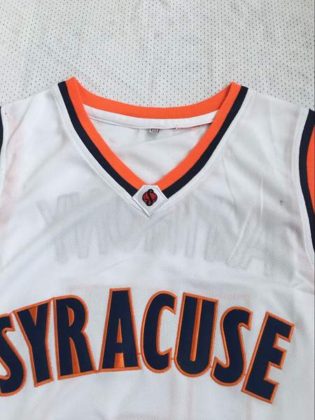 Syracuse Orange White #15 ANTHONY NCAA Basketball Jersey