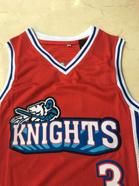 UCF Knights Red #3 CAMBRIDGE NCAA Basketball Jersey