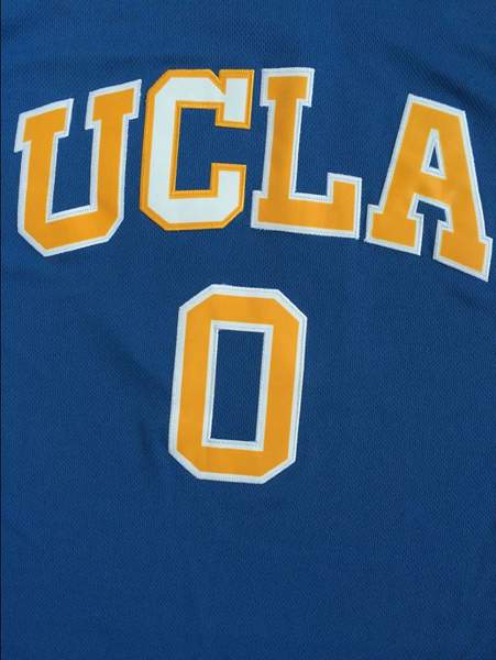 UCLA Bruins Blue #0 WESTBROOK NCAA Basketball Jersey