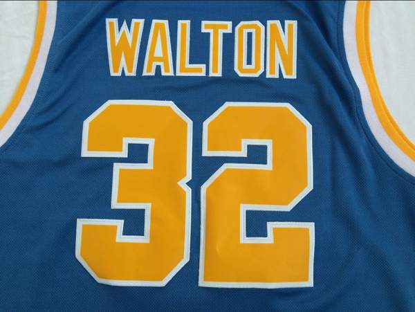 UCLA Bruins Blue #32 WALTON NCAA Basketball Jersey