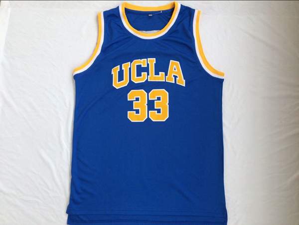 UCLA Bruins Blue #33 ALCINDOR NCAA Basketball Jersey