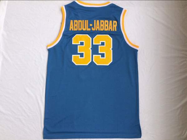 UCLA Bruins Blue #33 ABDUL-JABBAR NCAA Basketball Jersey
