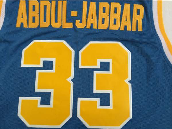 UCLA Bruins Blue #33 ABDUL-JABBAR NCAA Basketball Jersey