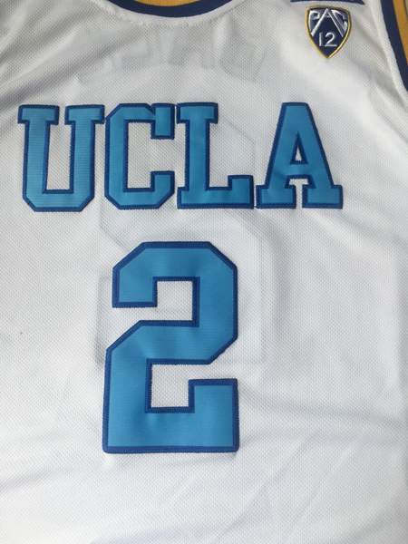 UCLA Bruins White #2 BALL NCAA Basketball Jersey