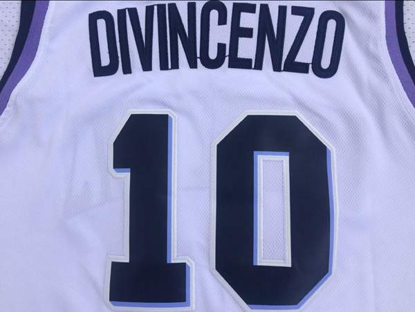 Villanova Wildcats White #10 DIVINCENZO NCAA Basketball Jersey