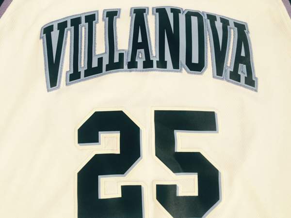 Villanova Wildcats White #25 BRIDGES NCAA Basketball Jersey