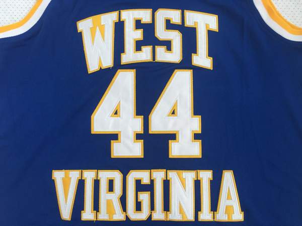 Virginia Cavaliers Blue #44 WEST NCAA Basketball Jersey