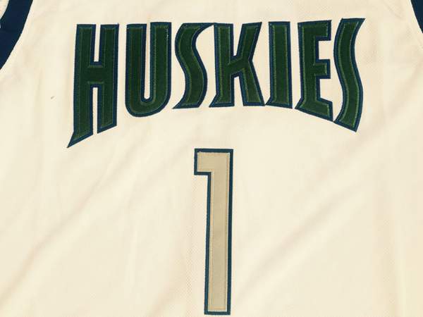 Washington Huskies White #1 LAMELO BALL NCAA Basketball Jersey